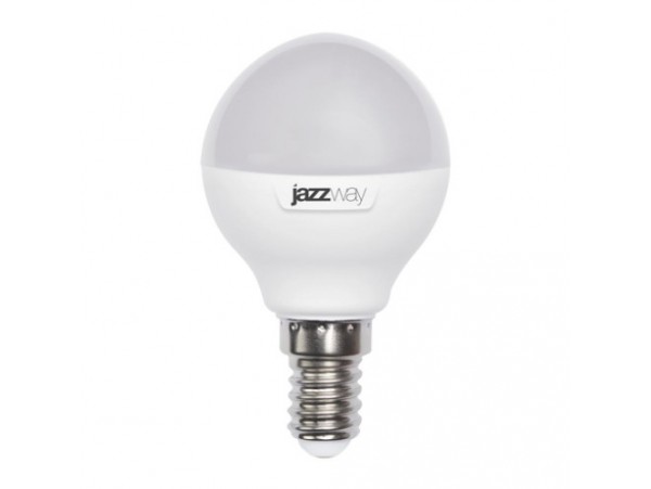 Светодиодная лампа JazzWay PLED-SP-G45 7W=60W E14 шар